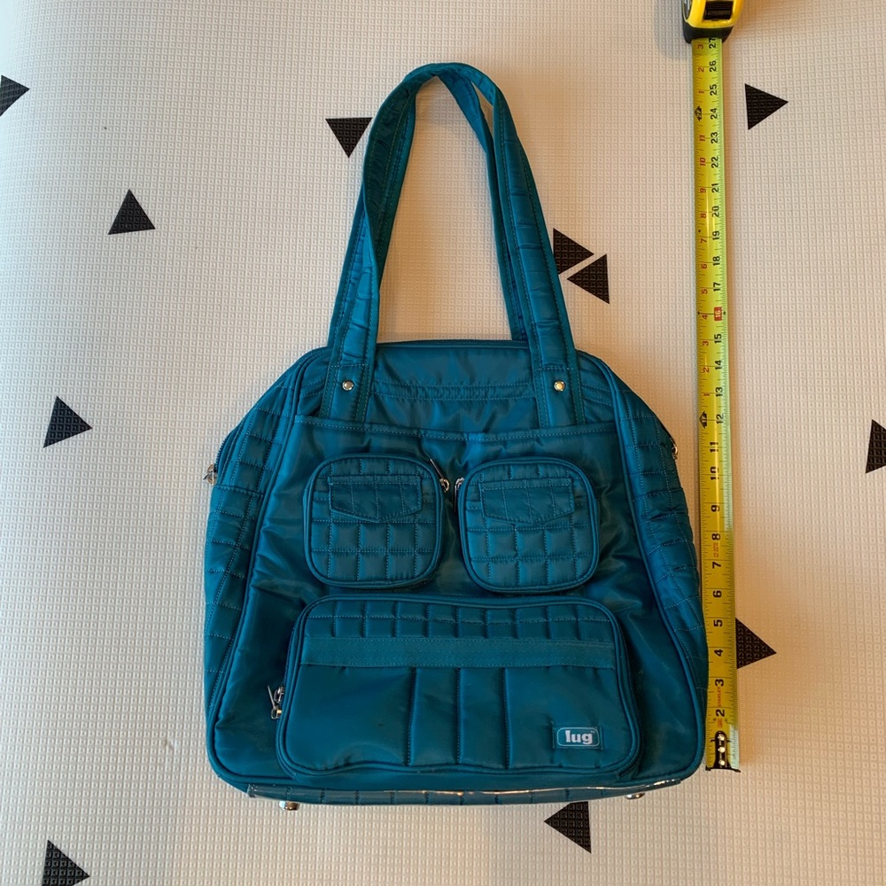 Lug XL Overnight/Weekender Carry-On Bag - Bright blue